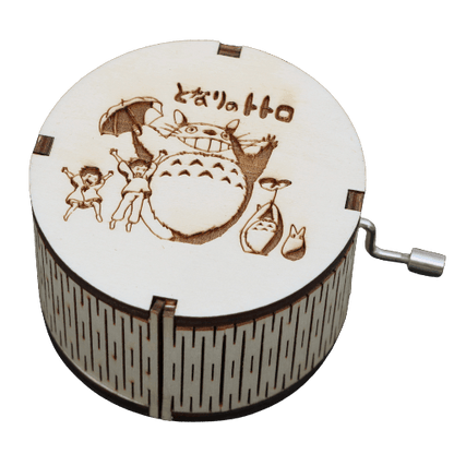 custom cylindrical totoro music box