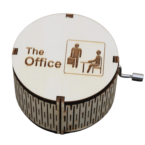 the office cylindrical music box