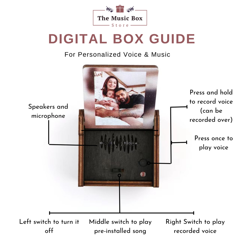The Music Box Store | Custom Music Box With Any Tune