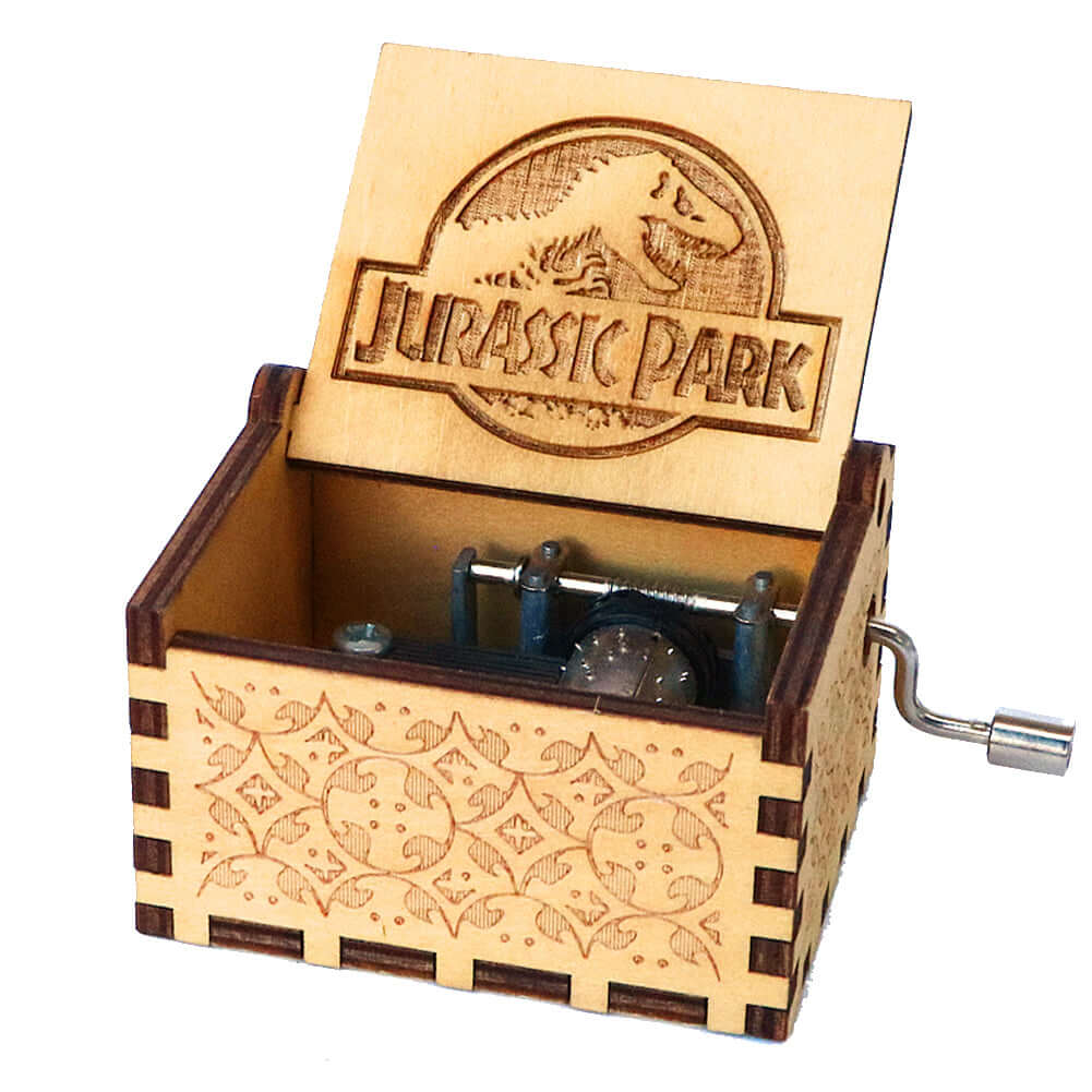The Legend of Zelda Music Box Hand Crank Music Box Carved Wood