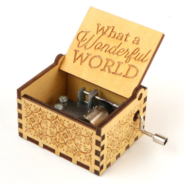 What A Wonderful World Music Box | The Music Box Store